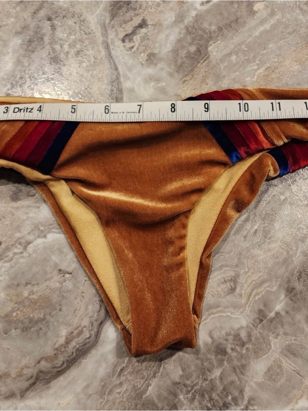 Aviator Nation Rainbow-Strip Triangle Bikini - Women Swim - Picture 8 of 12